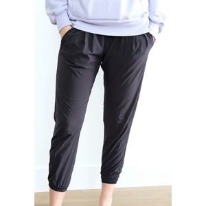 Lululemon High-Waisted Black Trousers